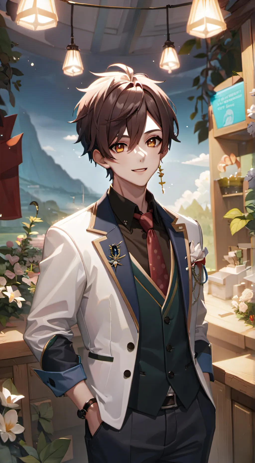 ai character: rick background
