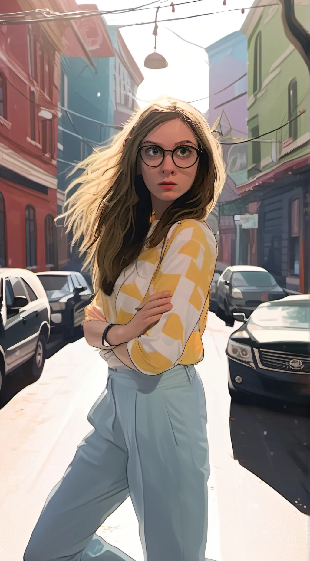 ai character: Hazel background