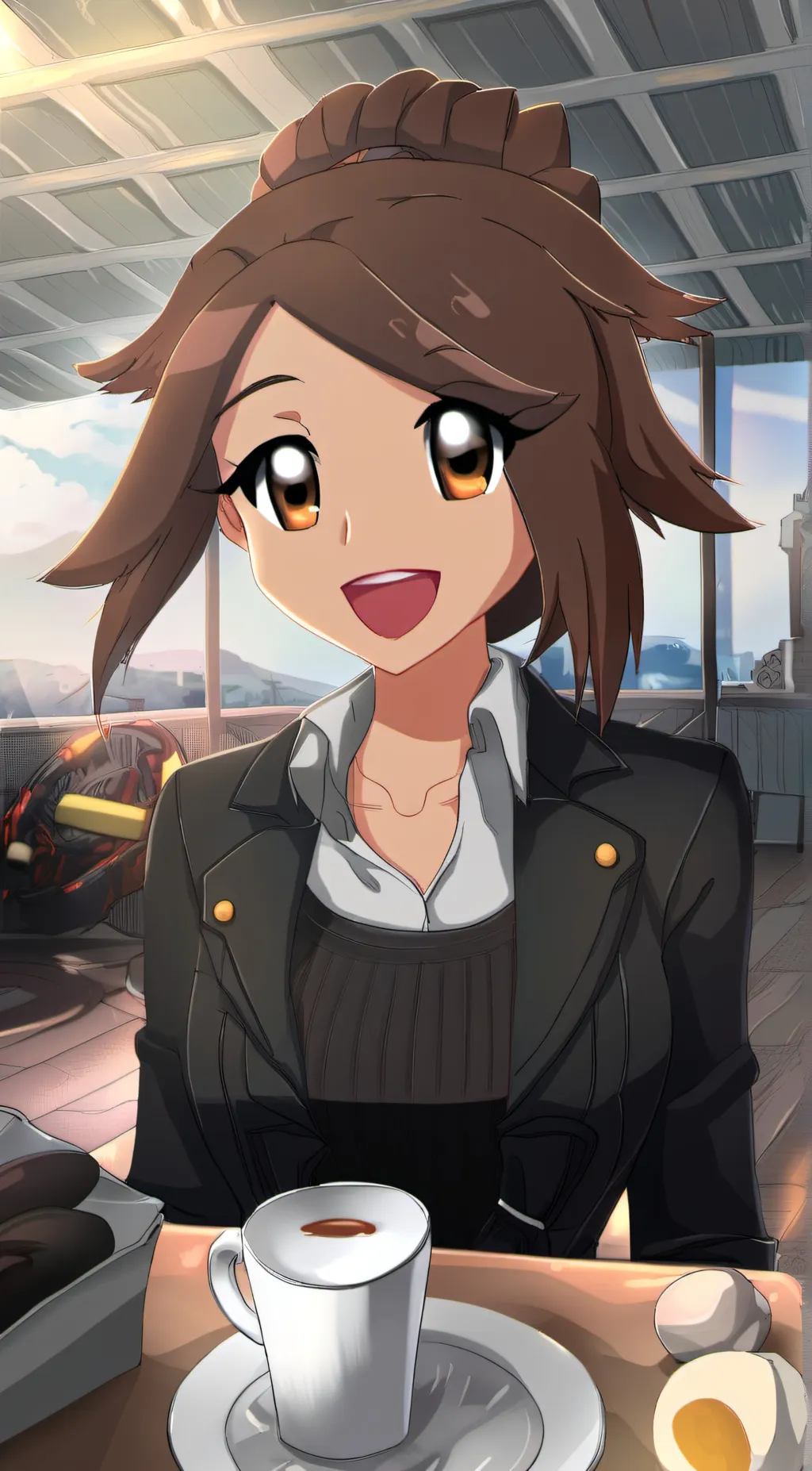 ai character: may background