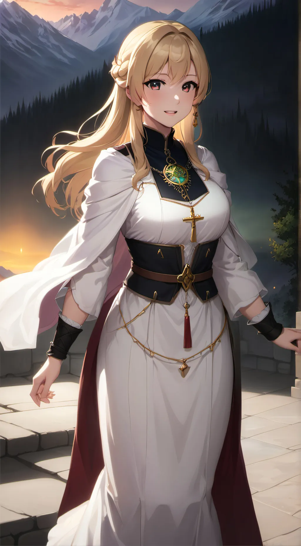ai character: Asana background