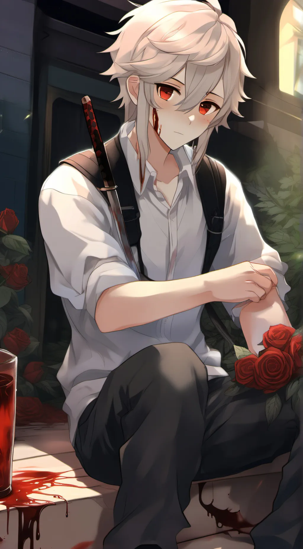 ai character: Kazuha background