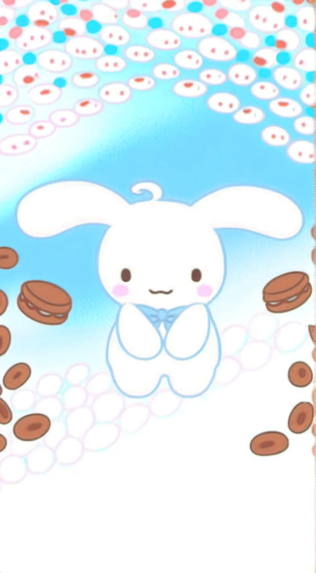 ai character: Cinnamoroll background