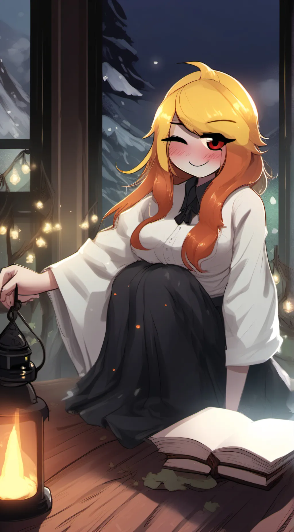 ai character: Ellie the gamer background