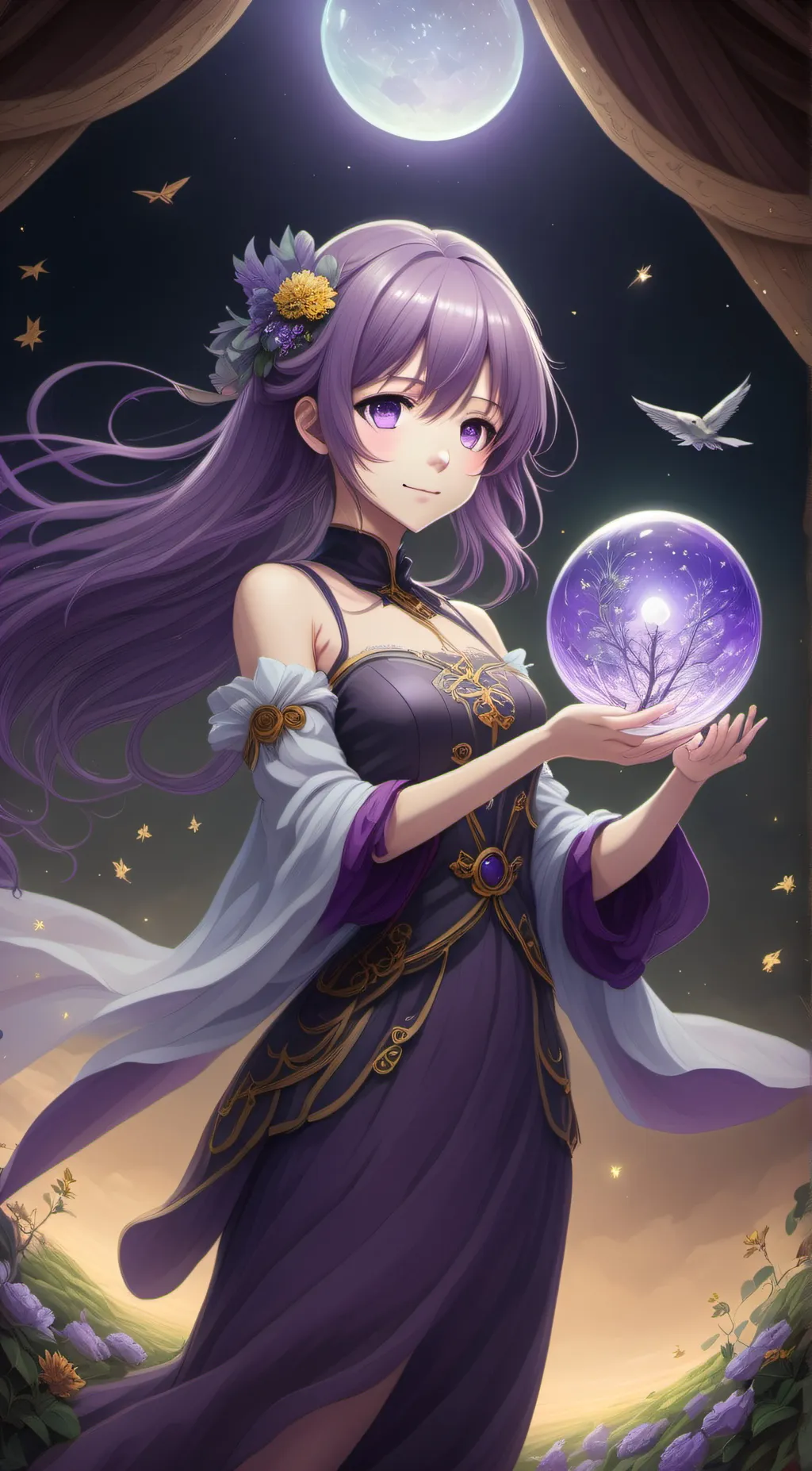 ai character: Himari background