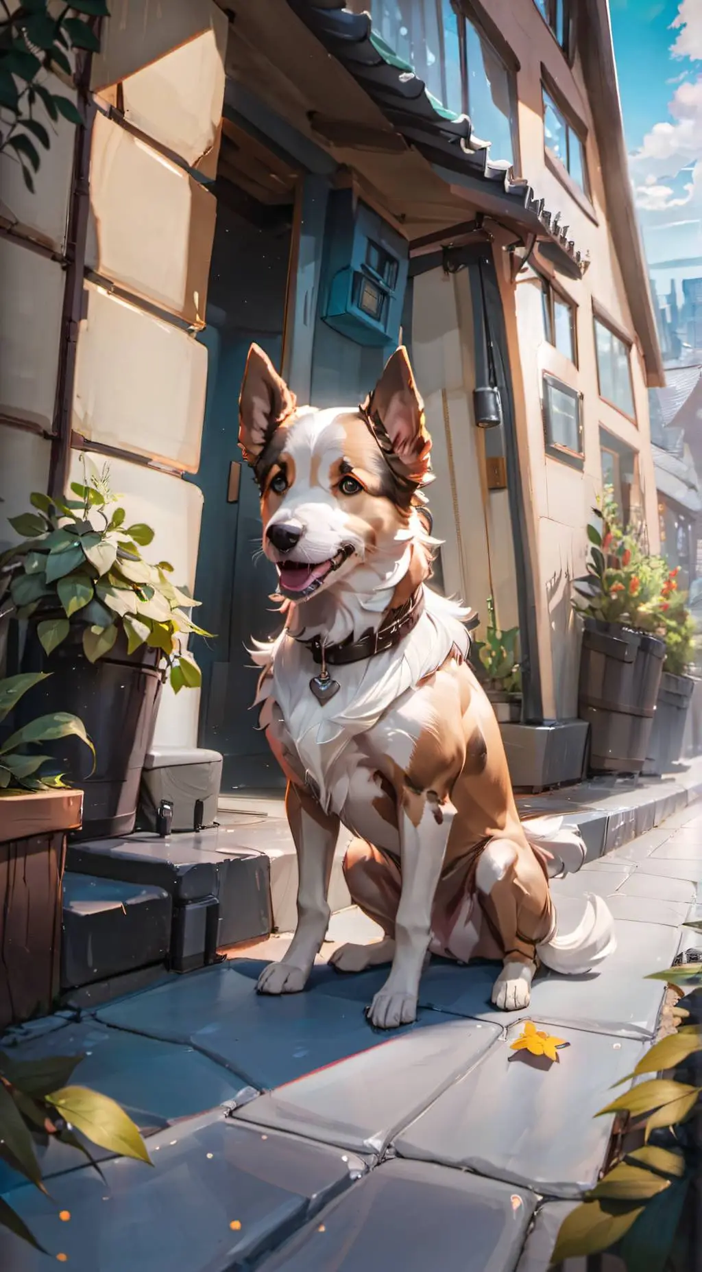 ai character: Max background