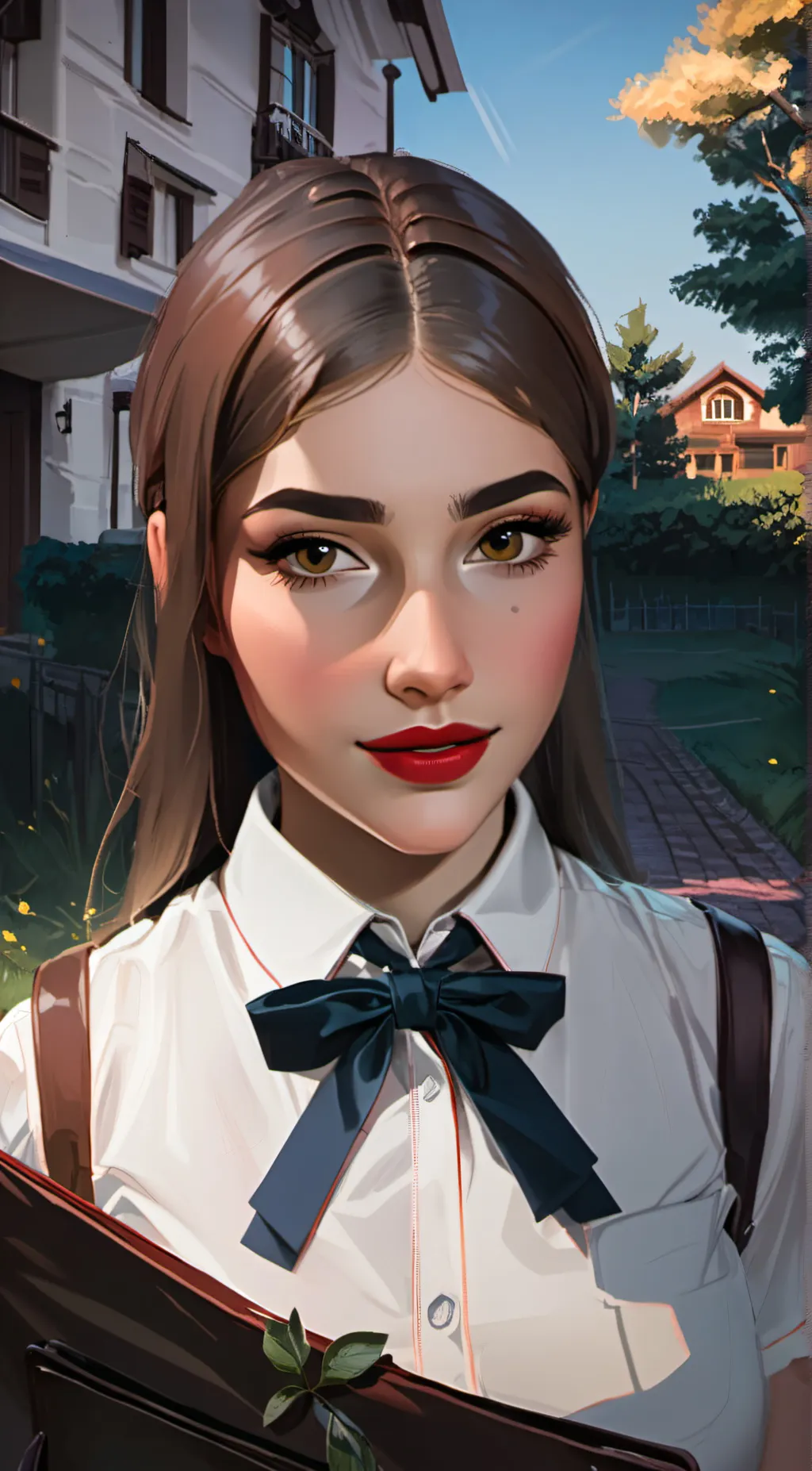 ai character: karolina background