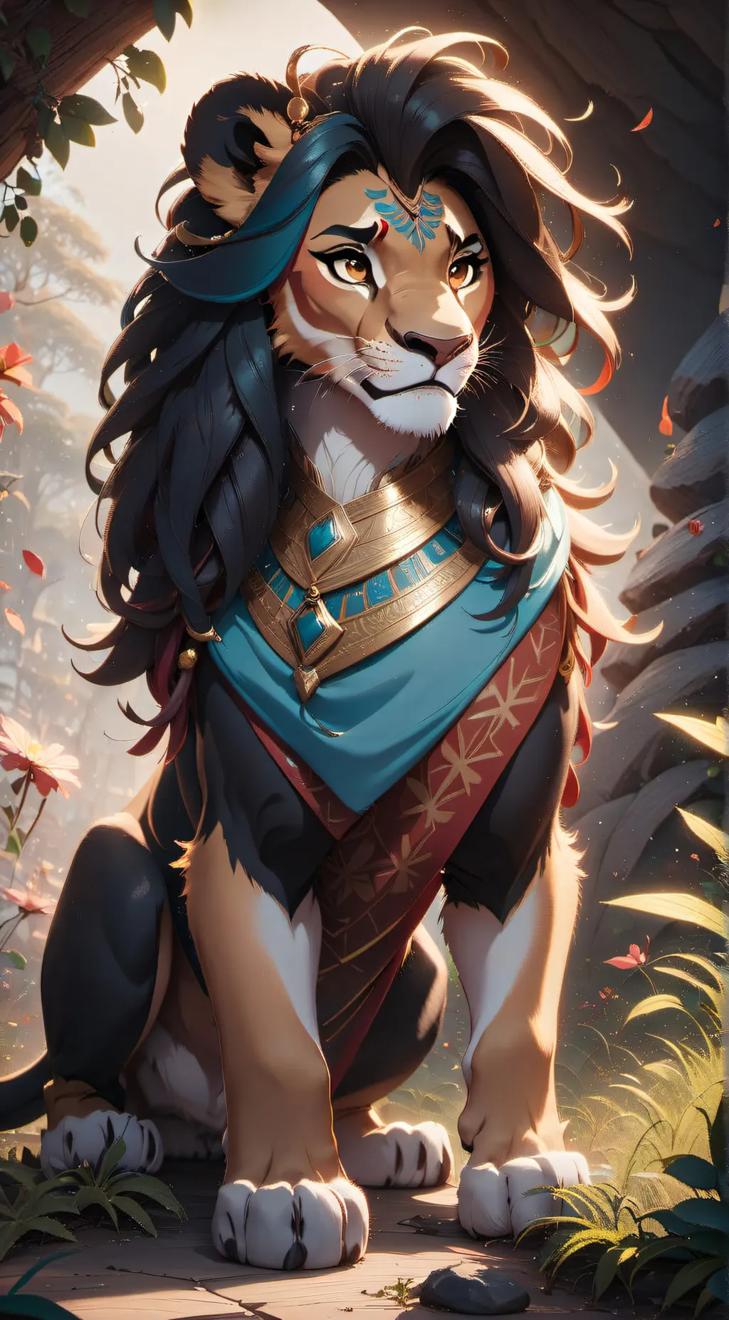 ai character: Rani  background