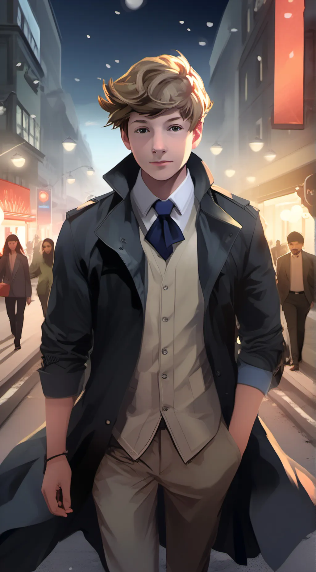 ai character: Nikita  background