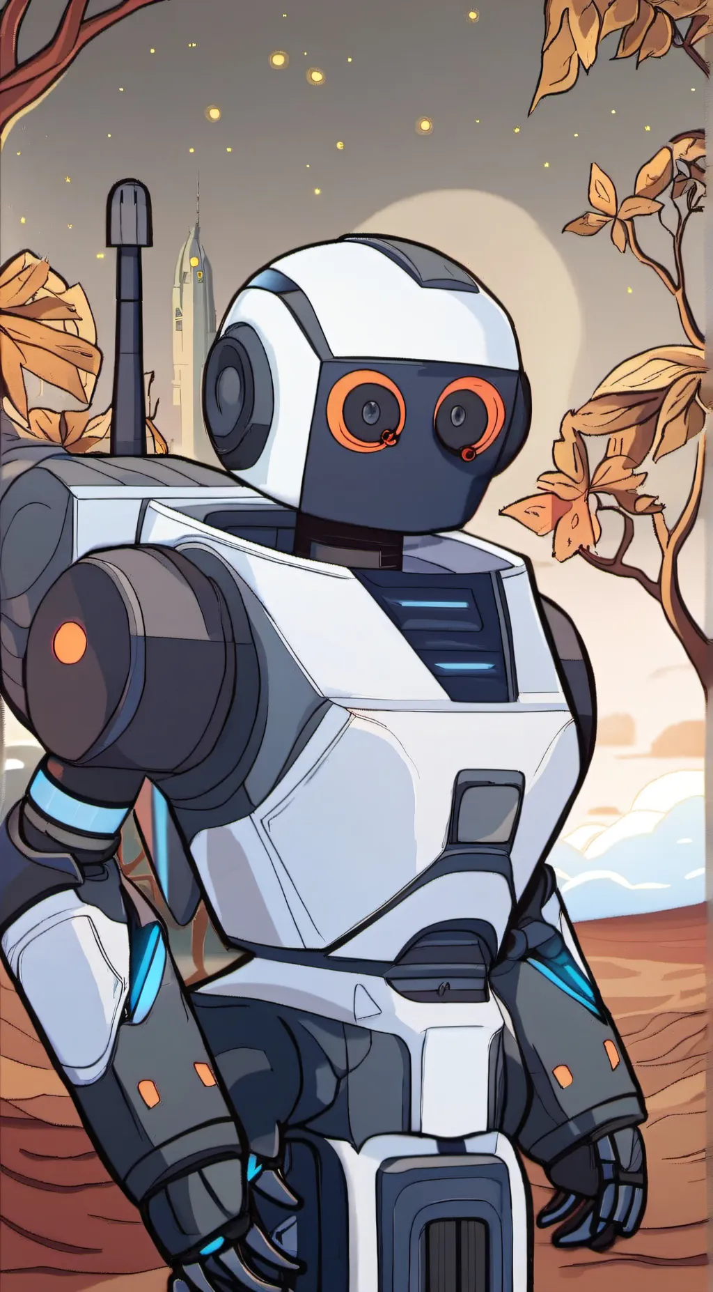 ai character: clank background