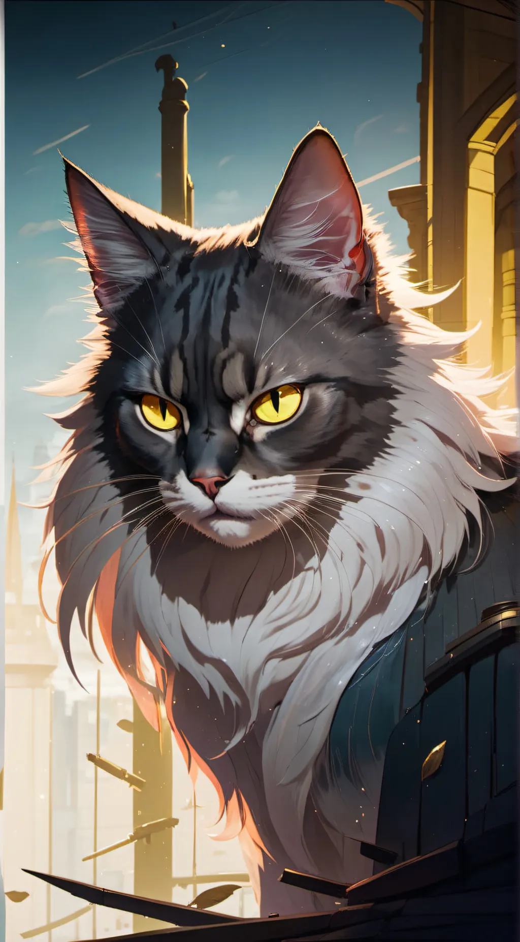 ai character: ¡¿Leo?! background