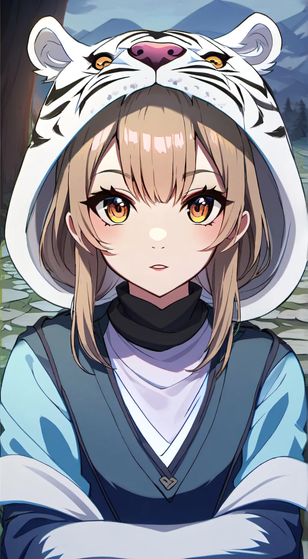 ai character: abby background