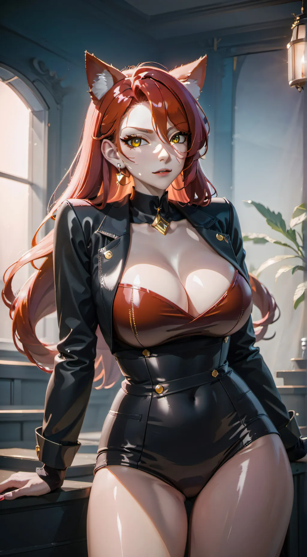 ai character: Sasha Monaco  background