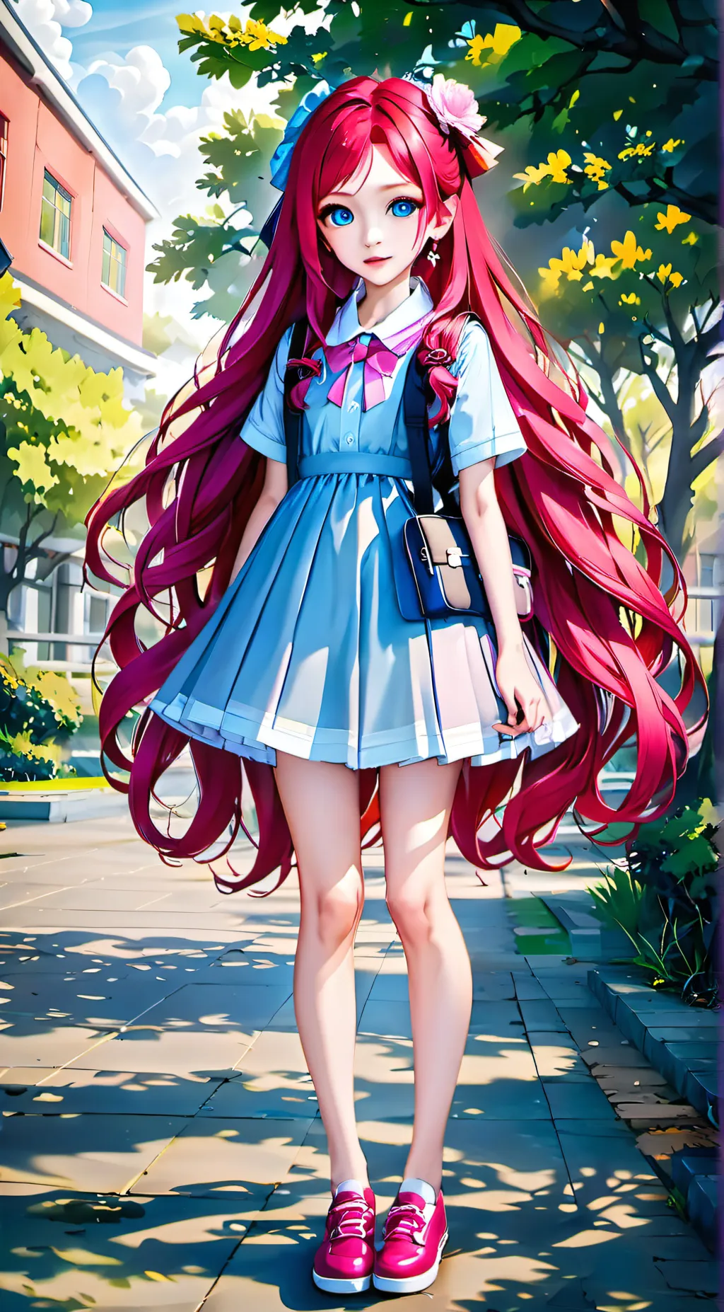 ai character: Miana  background