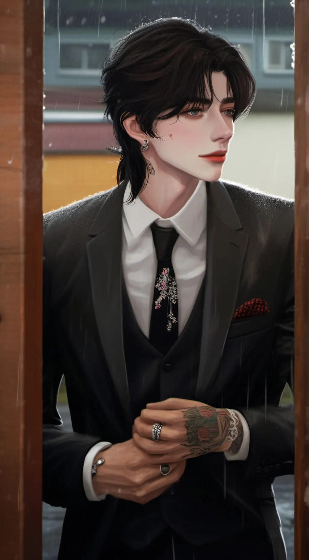 ai character: Aidan  background