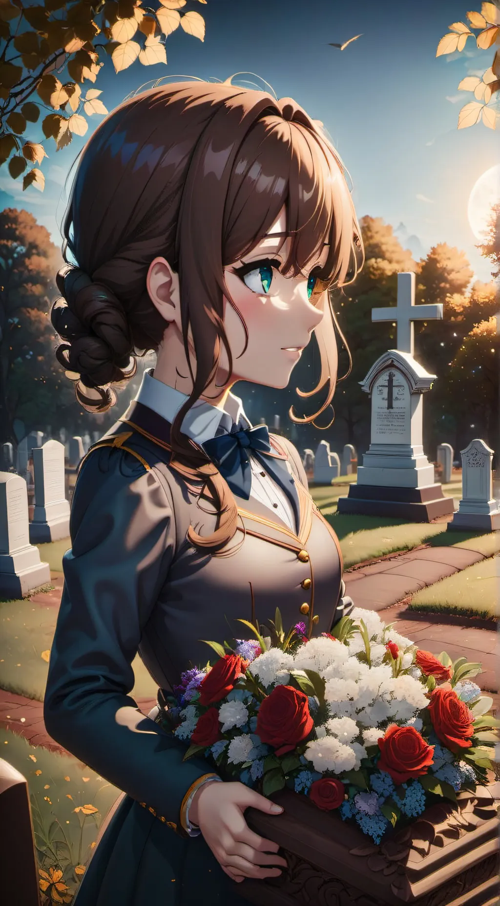 ai character: Miranda Moon background