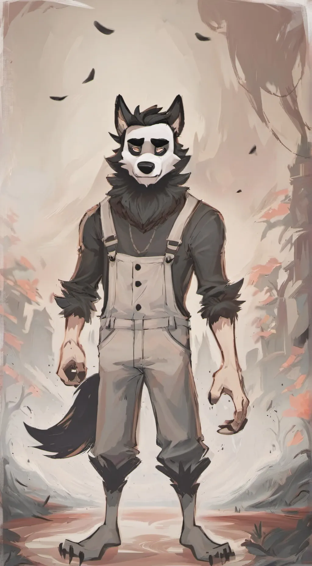 ai character: Stylized Boris background