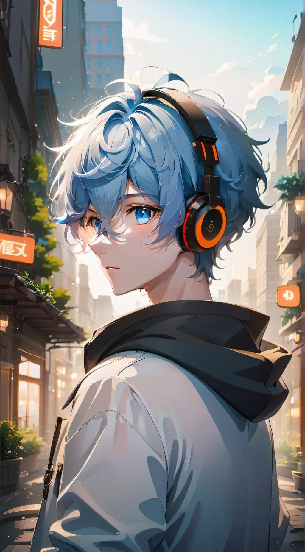 ai character: Xen 🎮 background