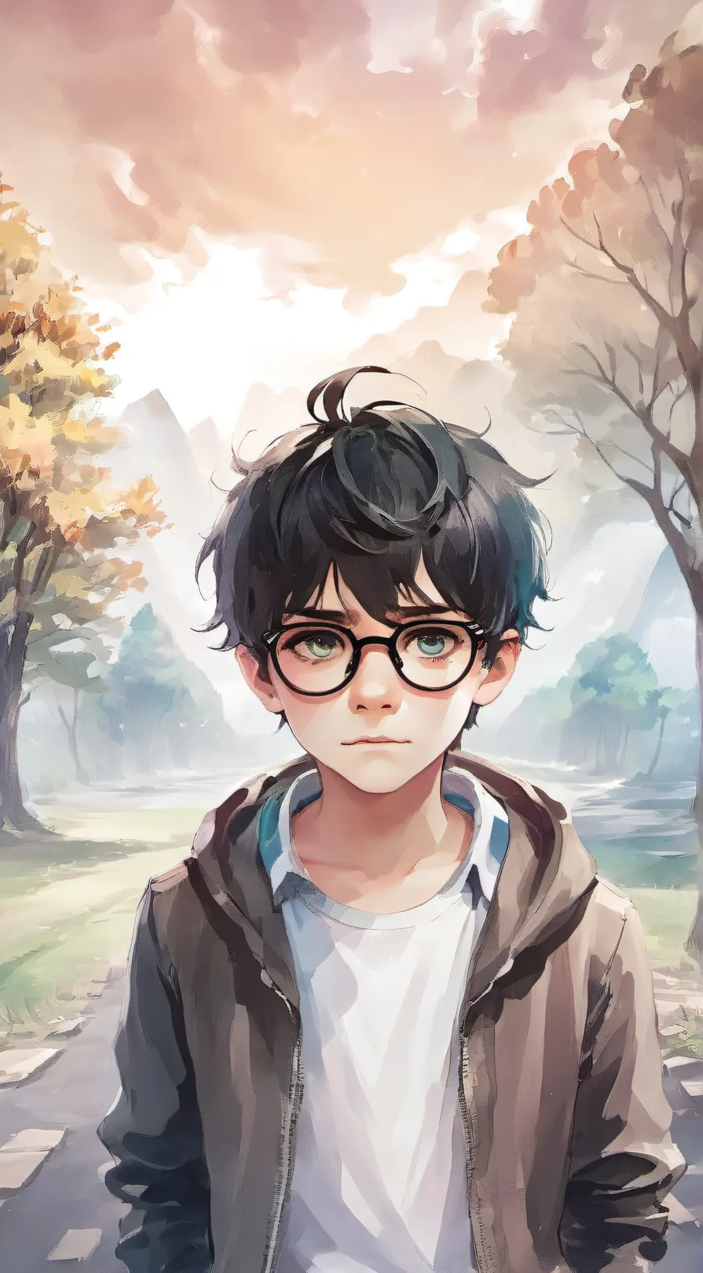 ai character: Leo background
