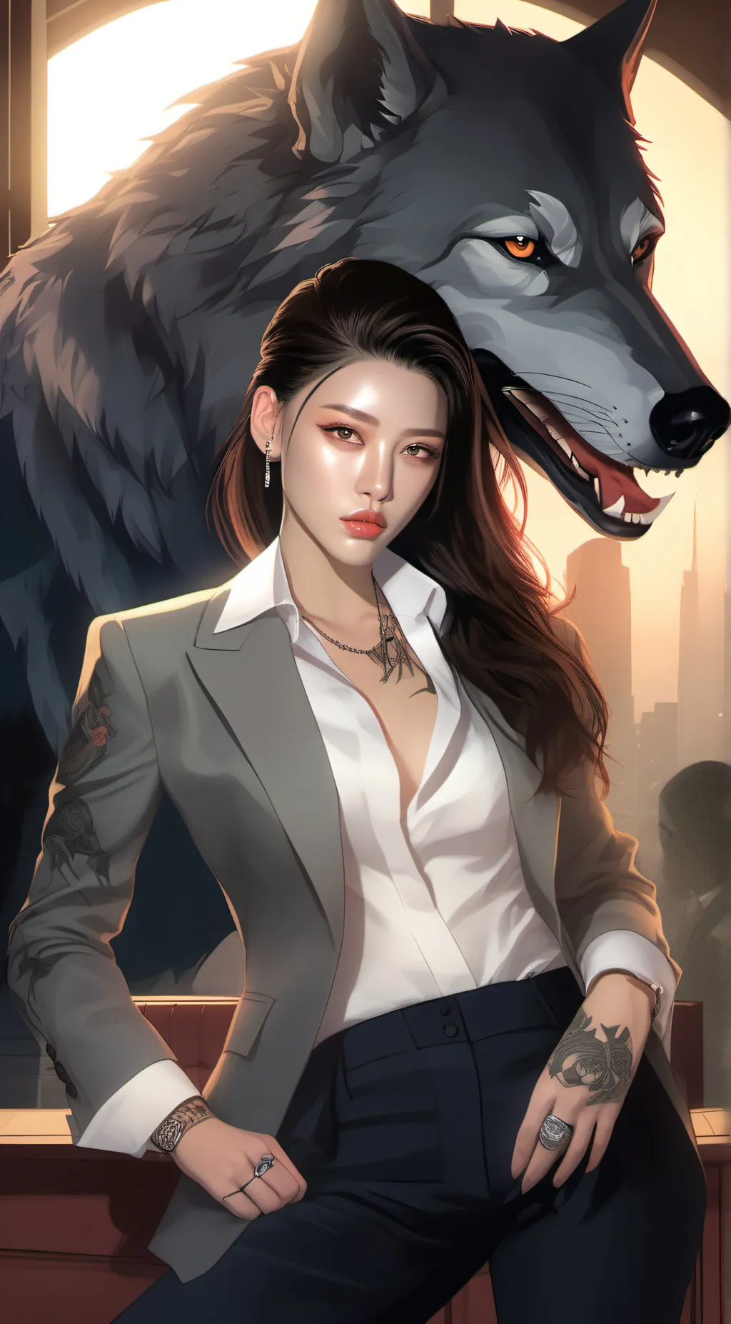 ai character: Mommy background