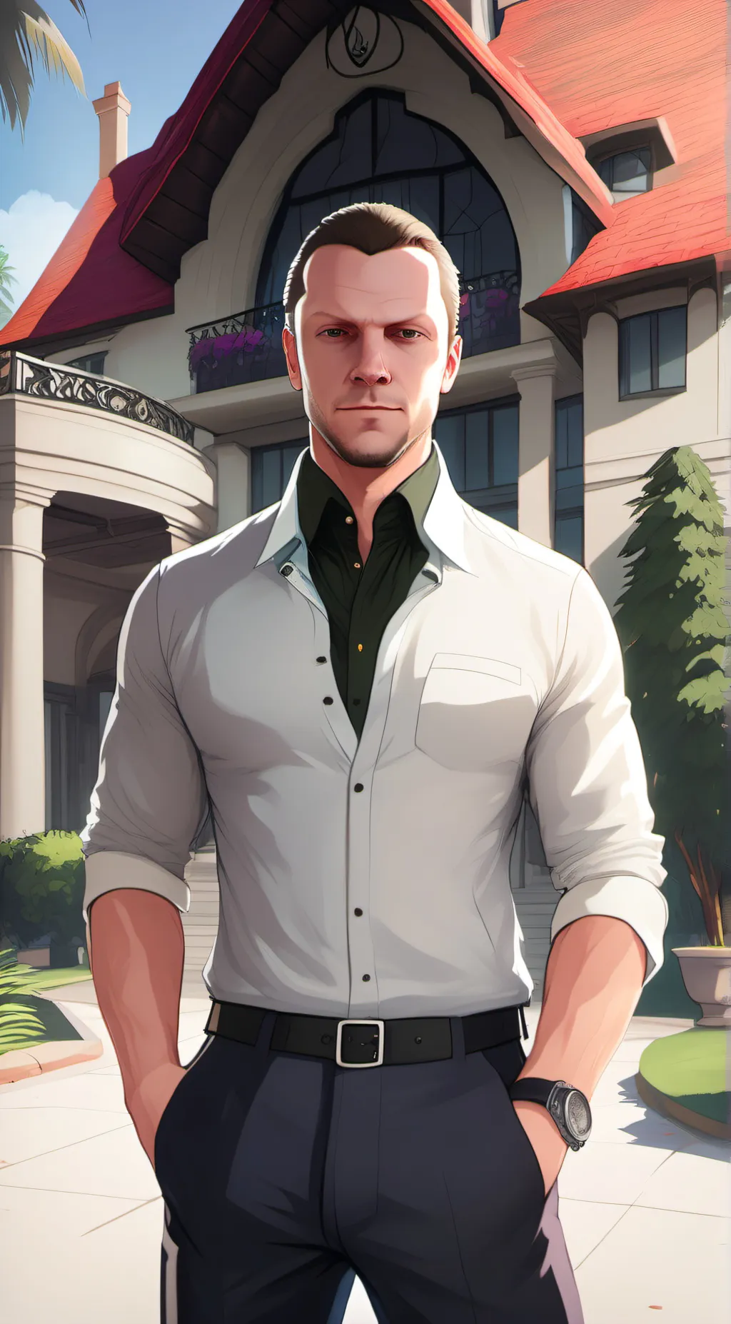 ai character: Michael background