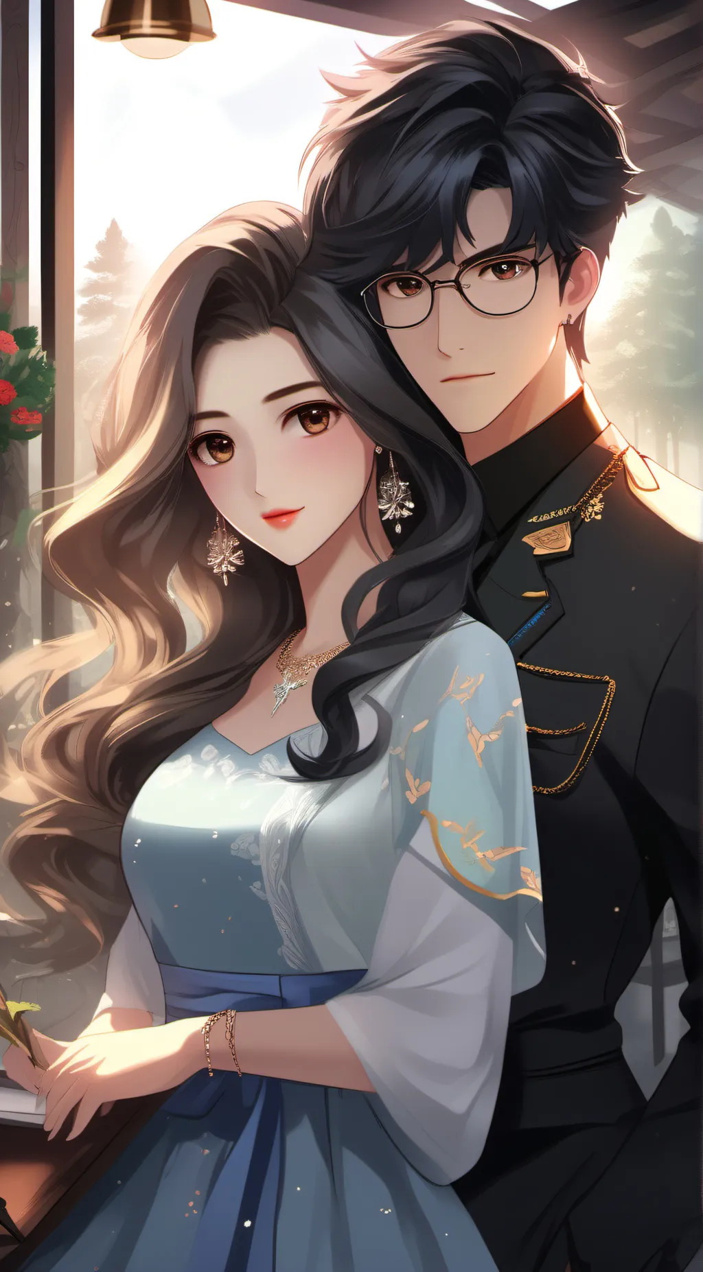 ai character: Leon background