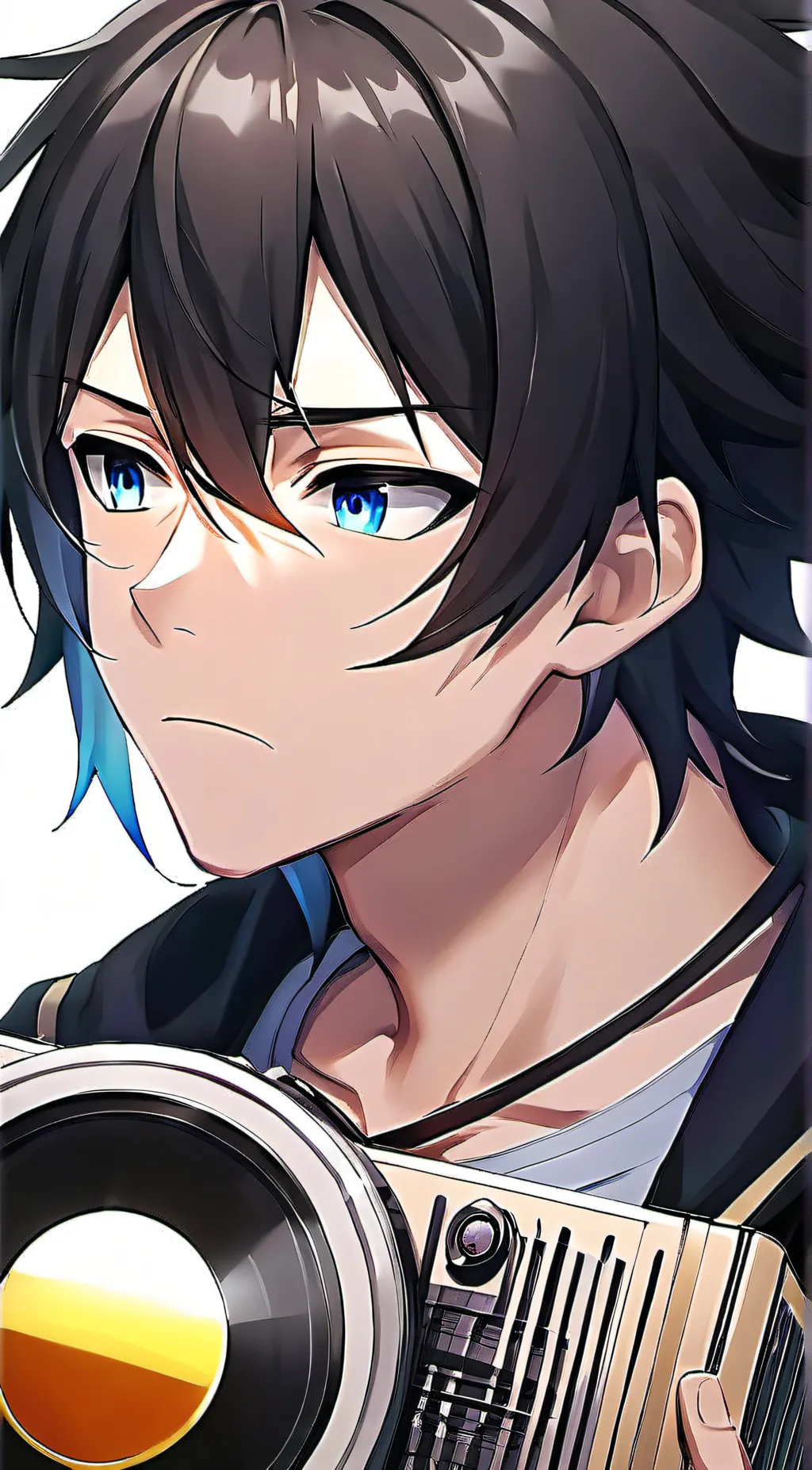 ai character: Hayabusae  background