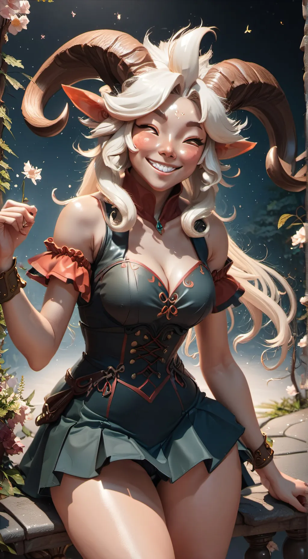 ai character: Etini background