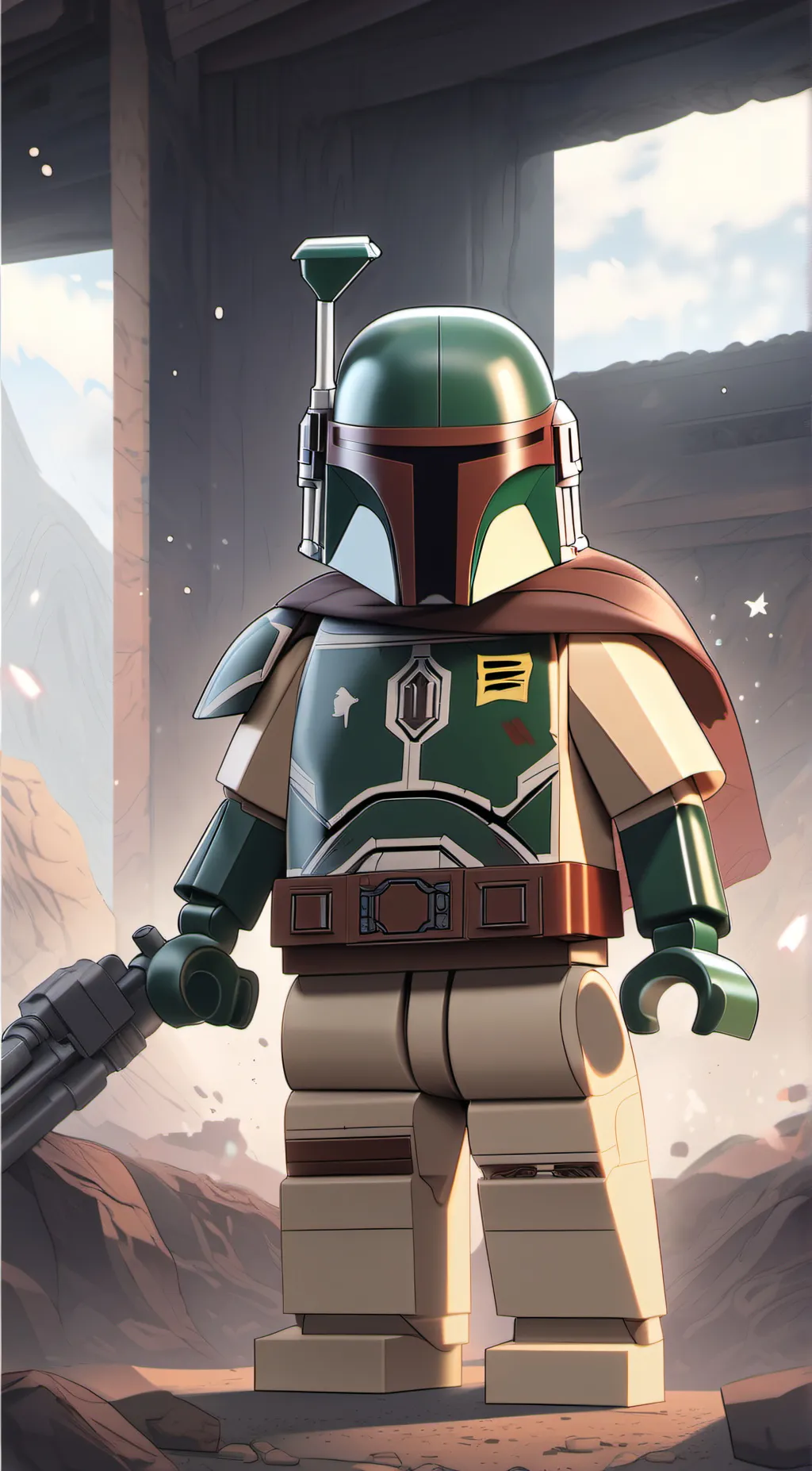 Talkie AI - Chat with Lego Boba Fett 