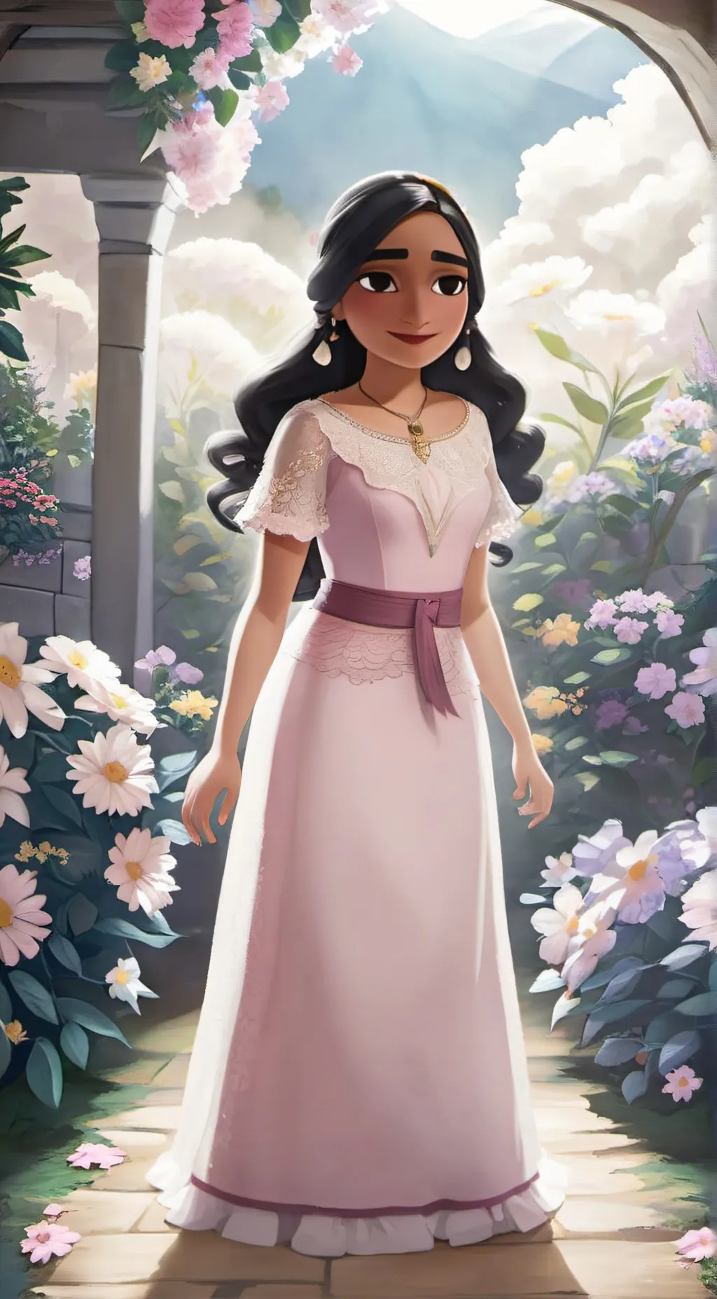ai character: Isabella Madrigal background
