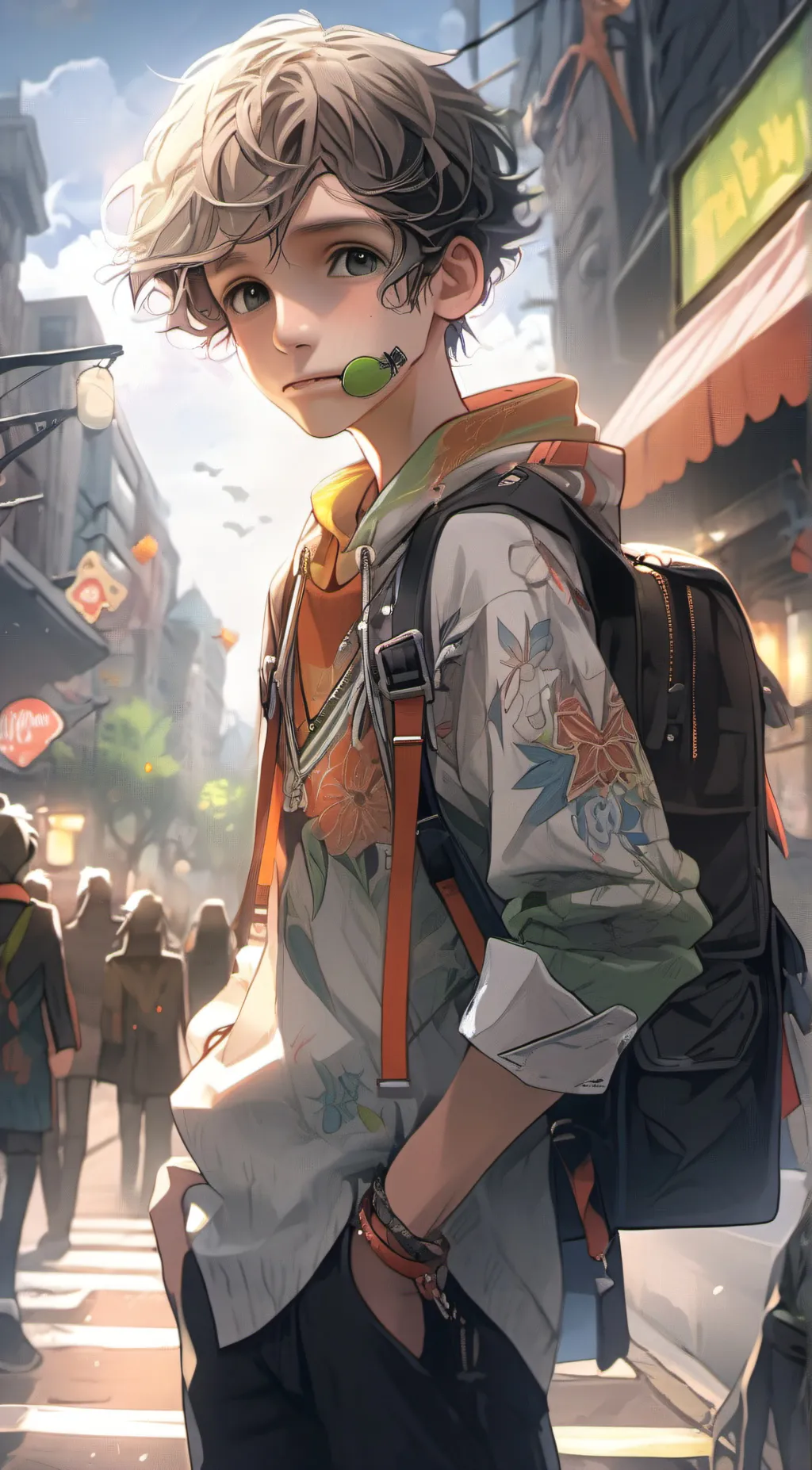 ai character: Eli  background