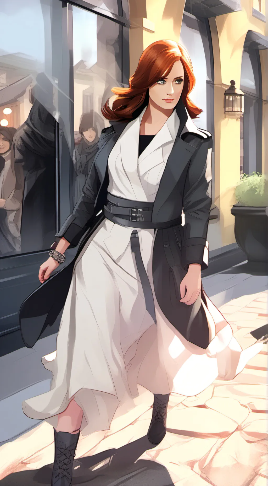 ai character: Emily Charlton  background