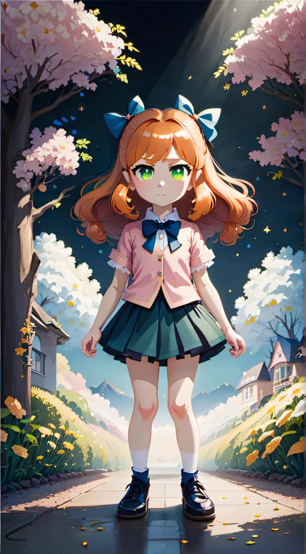ai character: Elizabeth Afton background