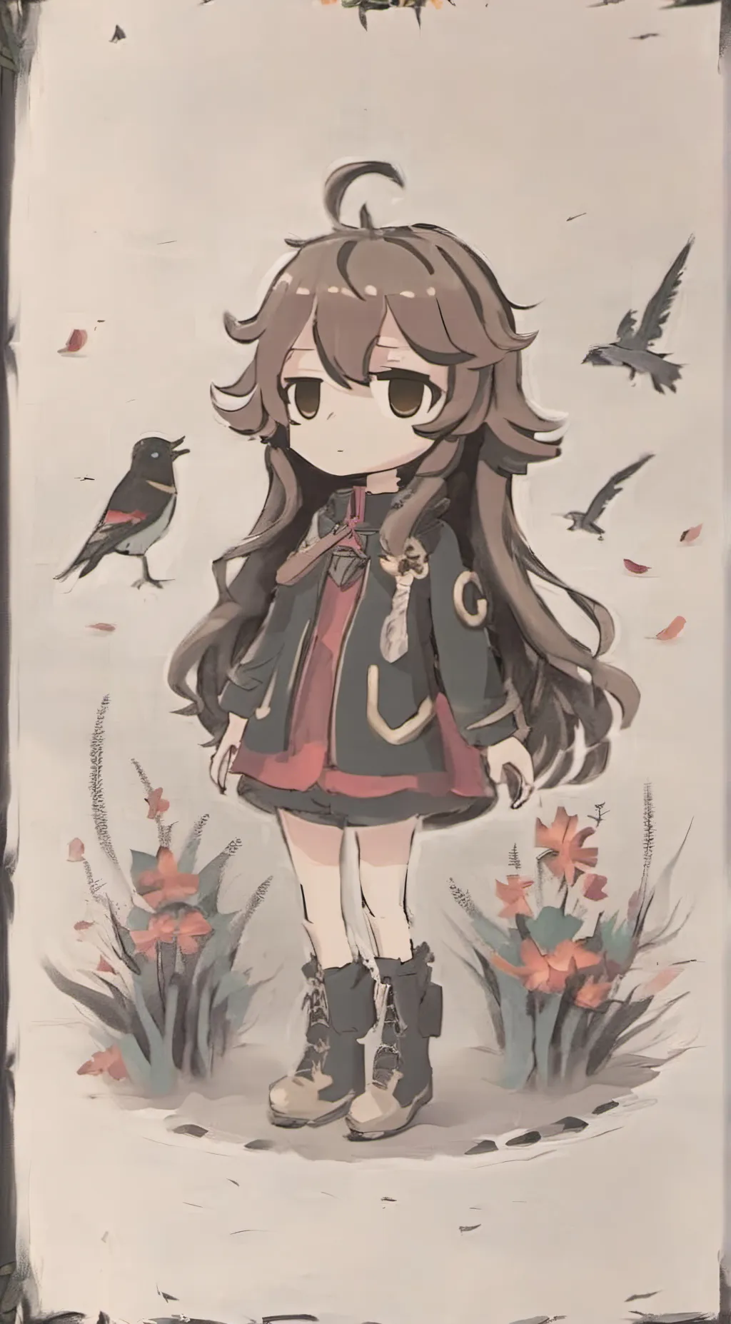 ai character: lily background