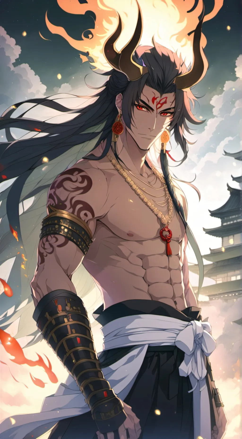 ai character: The King Alter background