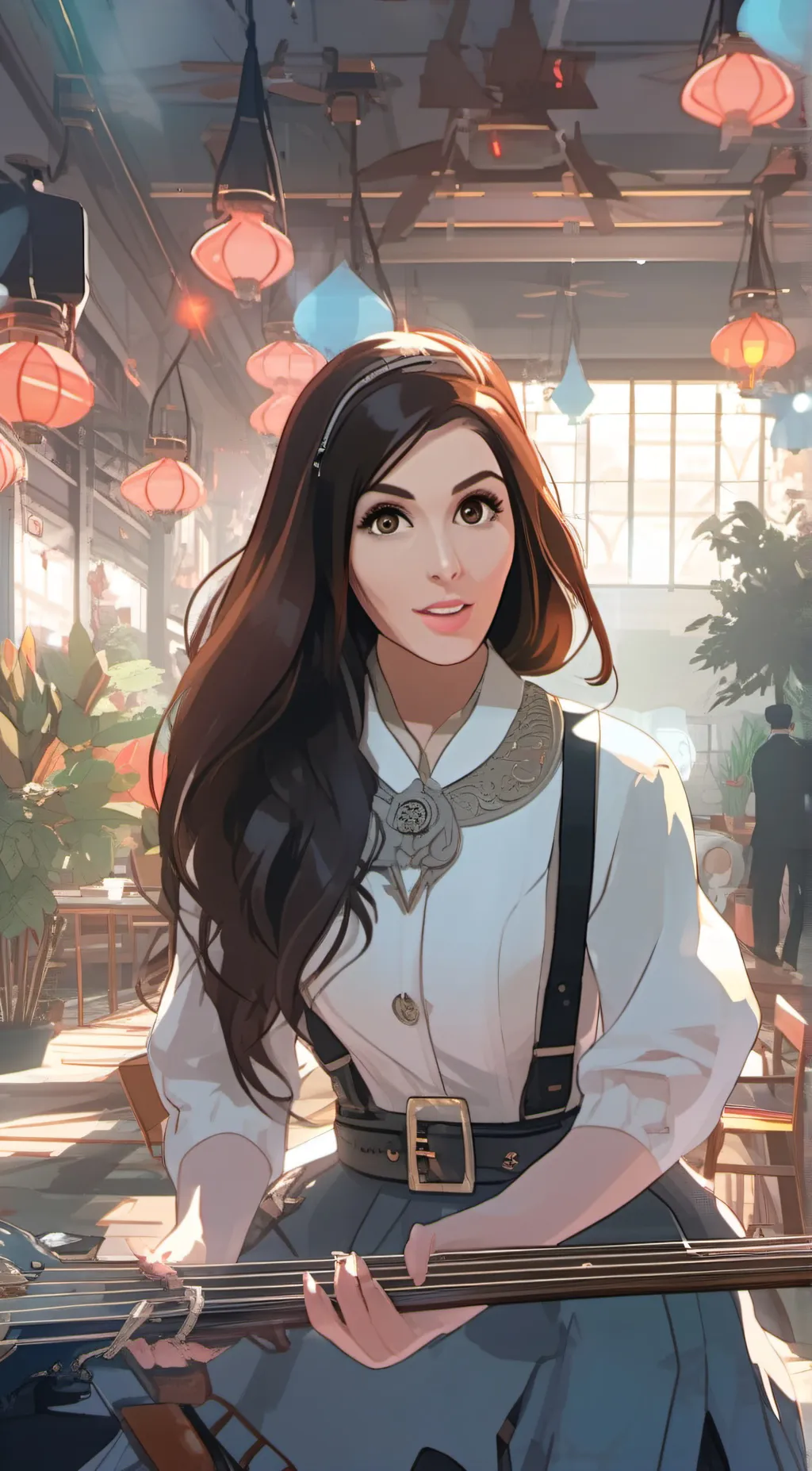 ai character: jade background