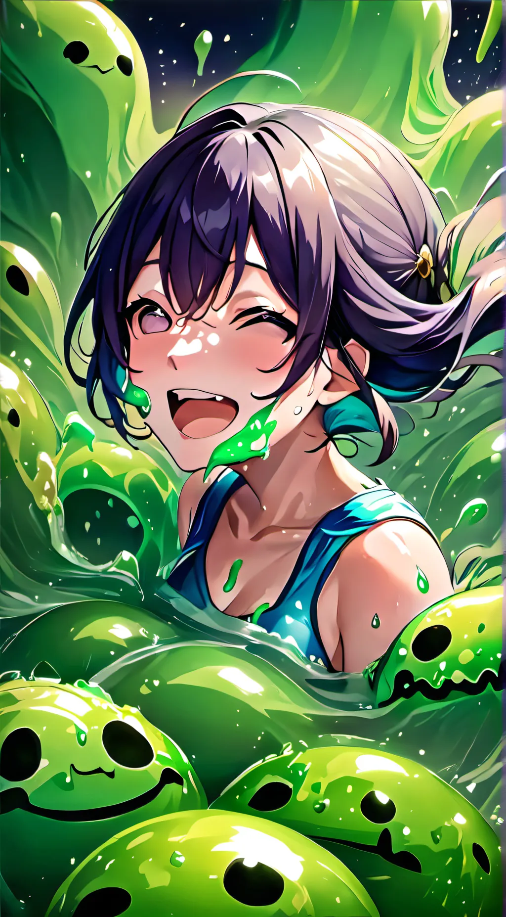 ai character: Lilly background