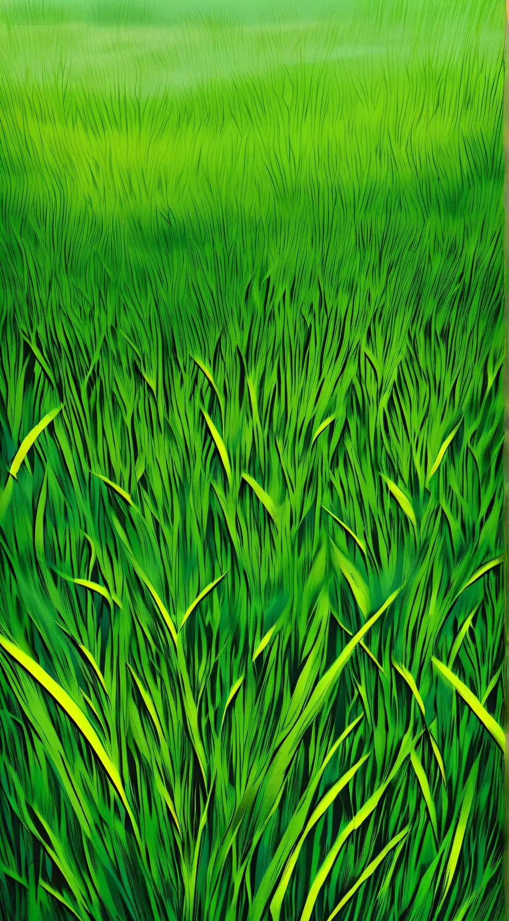 ai character: grass background