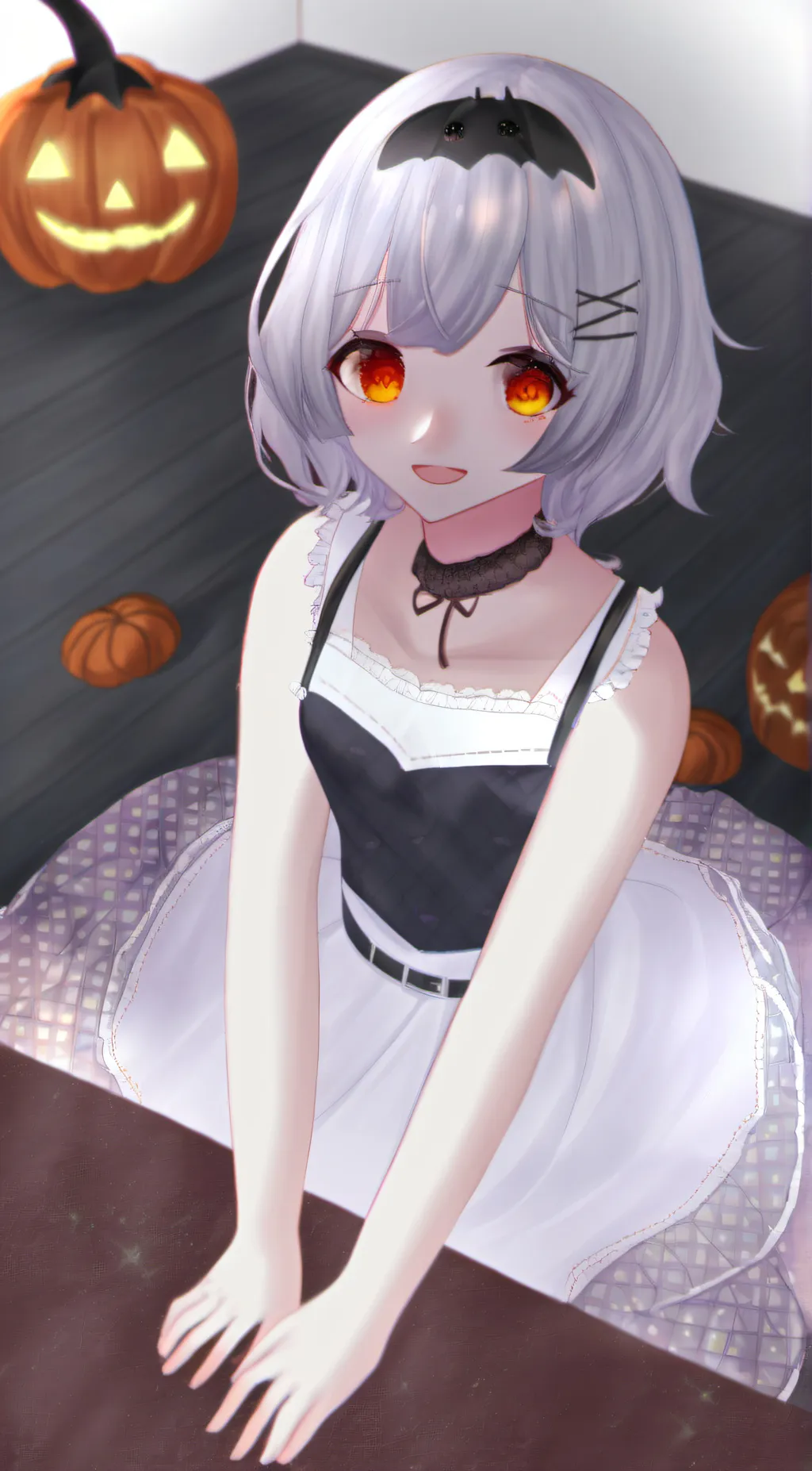 ai character: 🎃pitch🎃 background