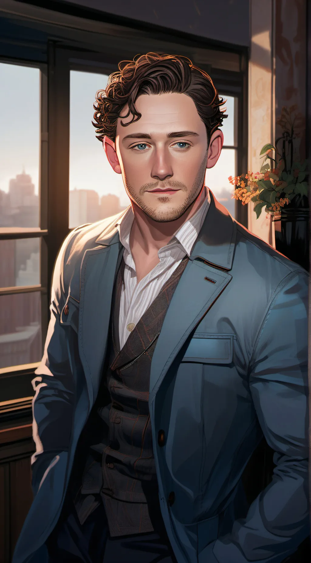 ai character: Henry  Bullock background