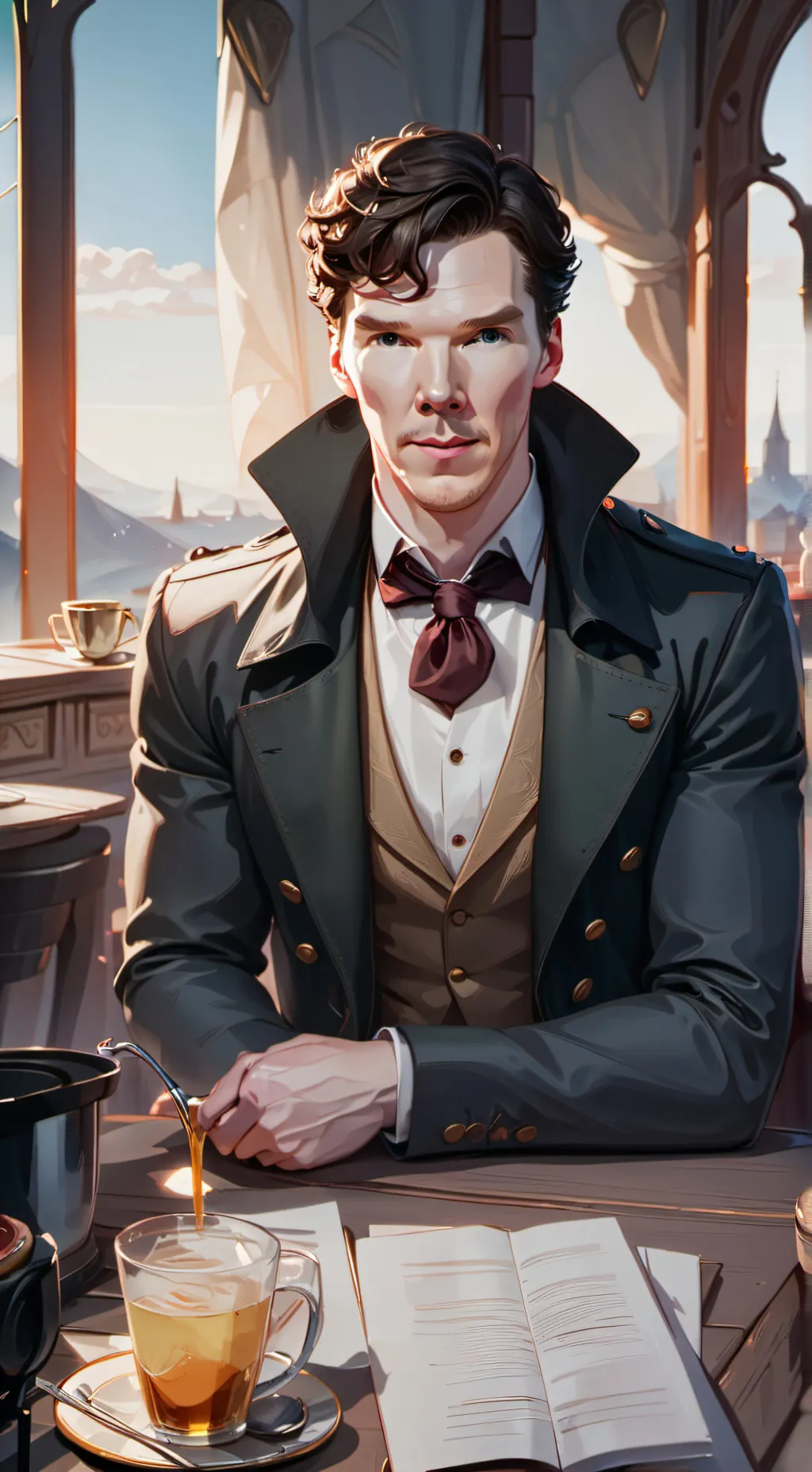 ai character: Benedict background