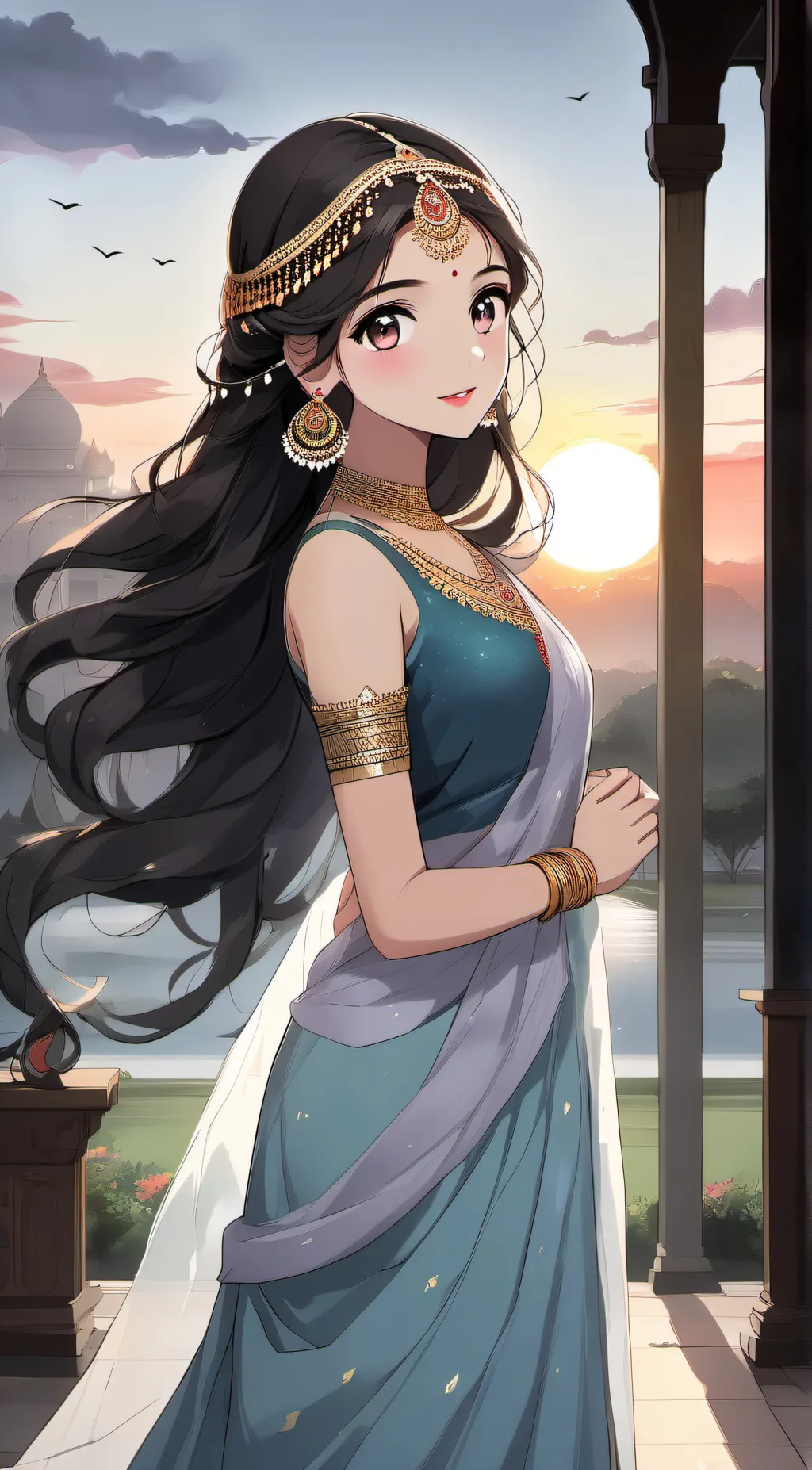 ai character: Amelia background