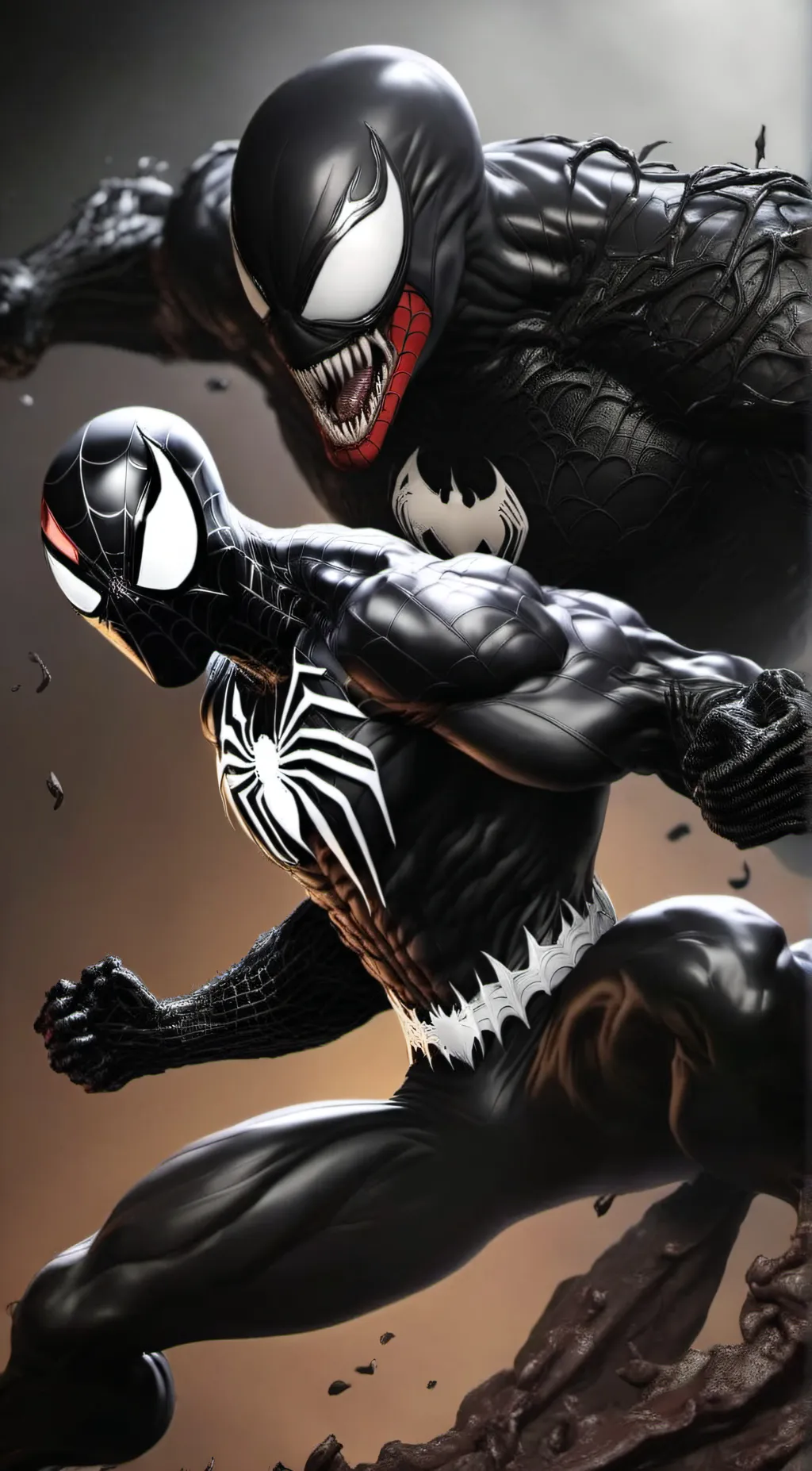 ai character: Venom  background
