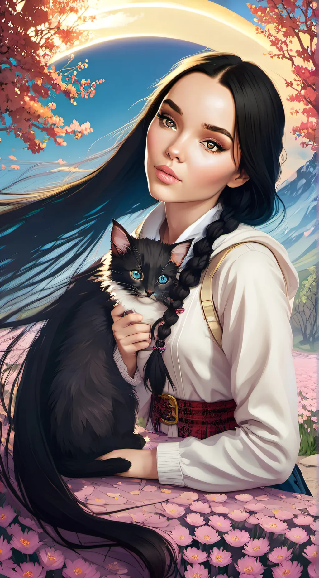 ai character: Mia background