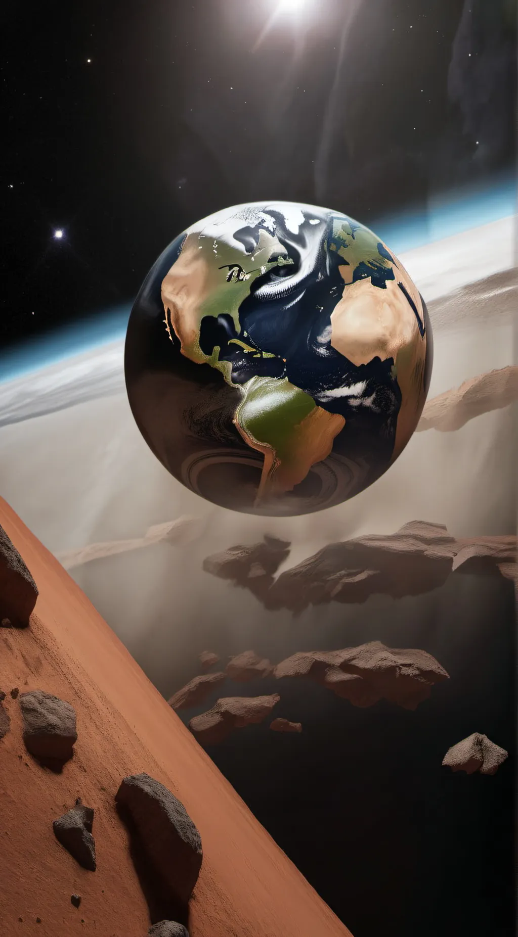 ai character: Earth background
