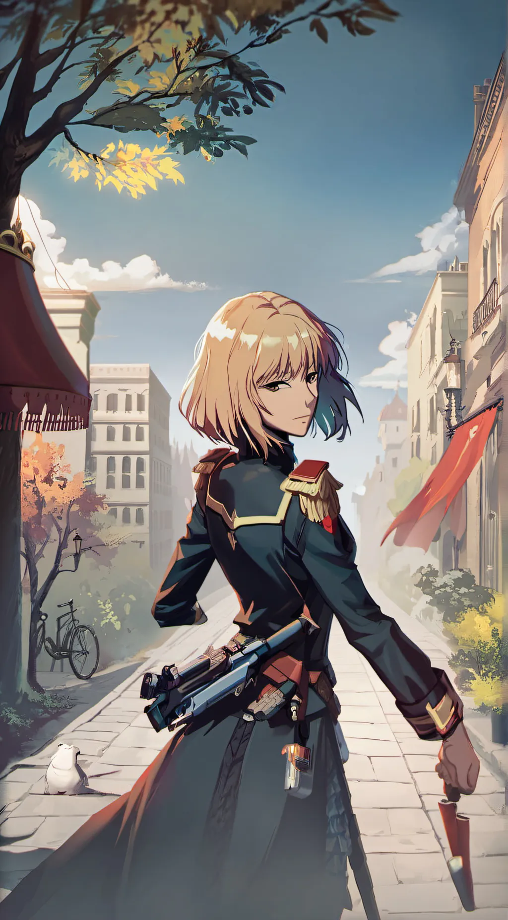 ai character: Soldier to slave  background