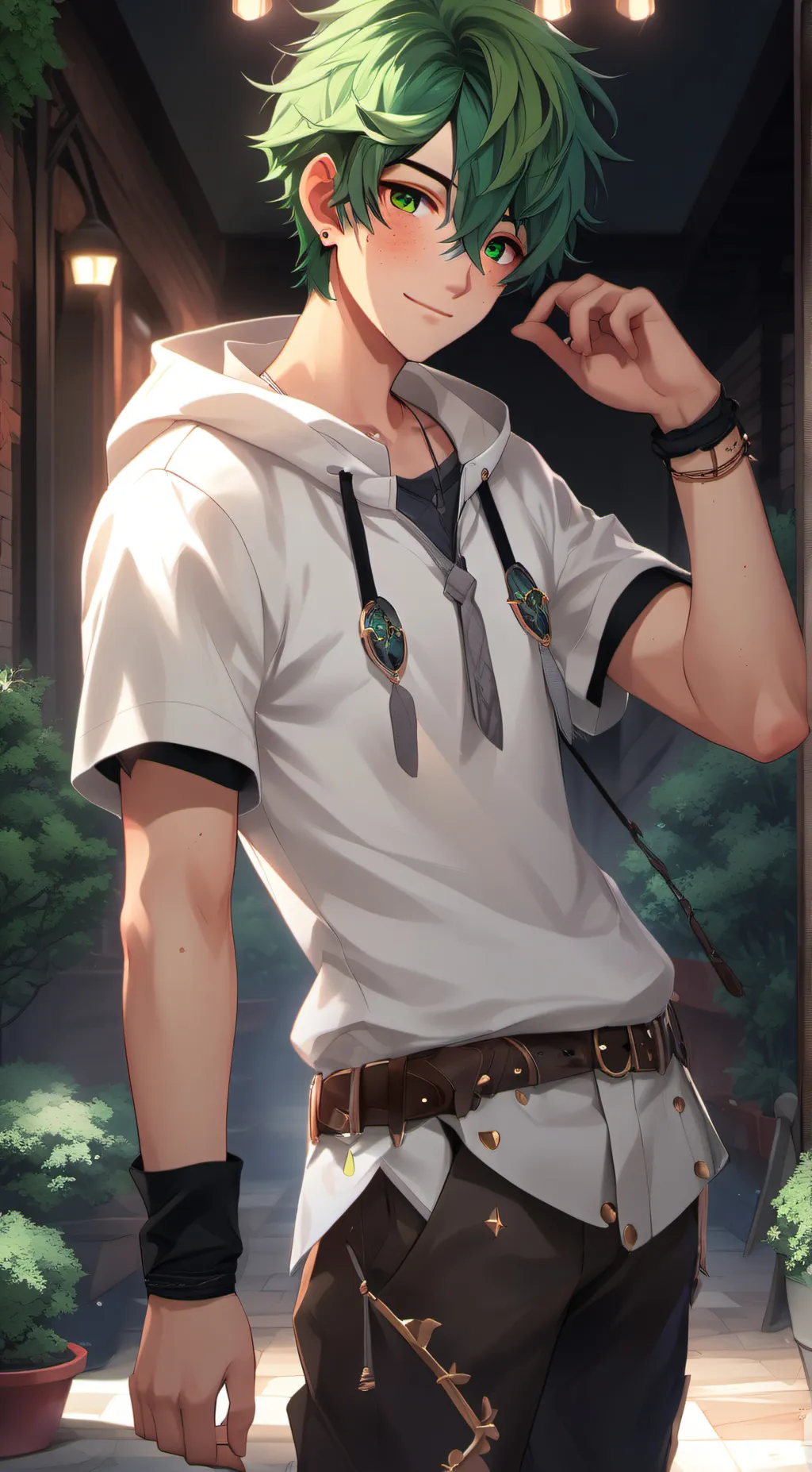 ai character: mha background