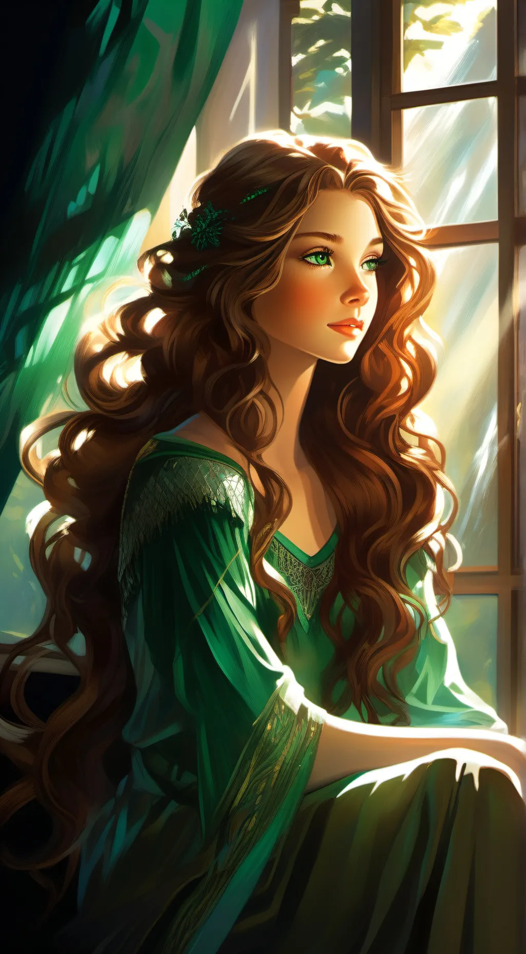 ai character: Zoe background