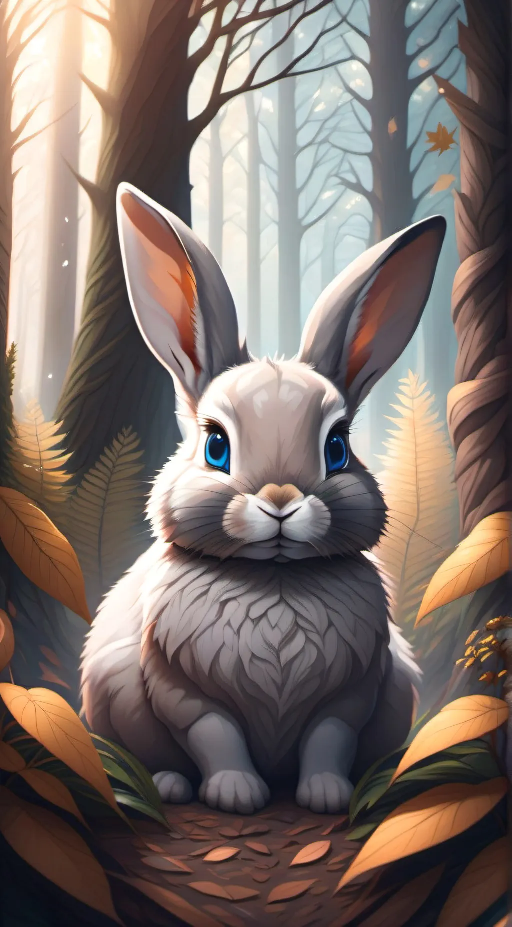 ai character: Luna background