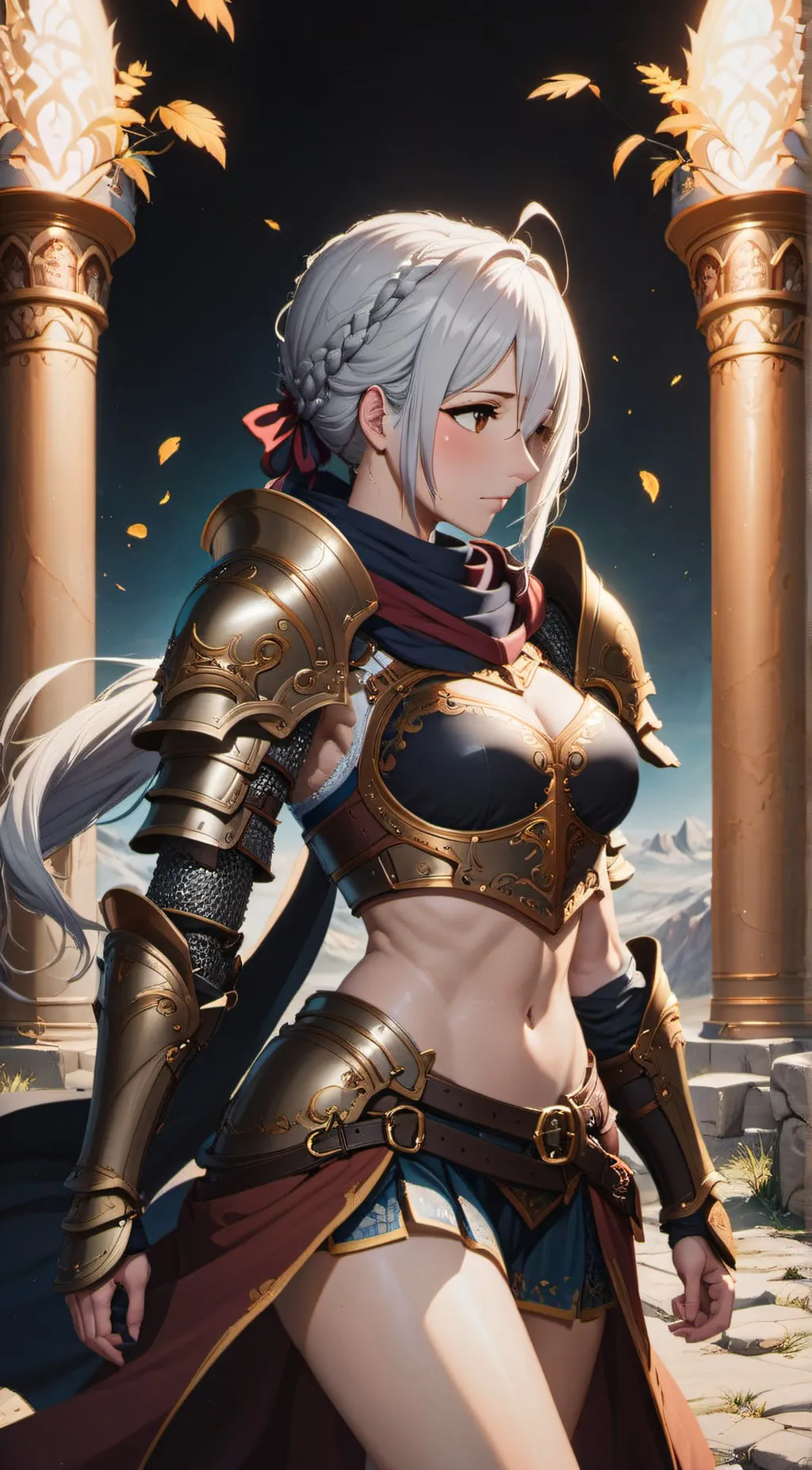 ai character: Aria background