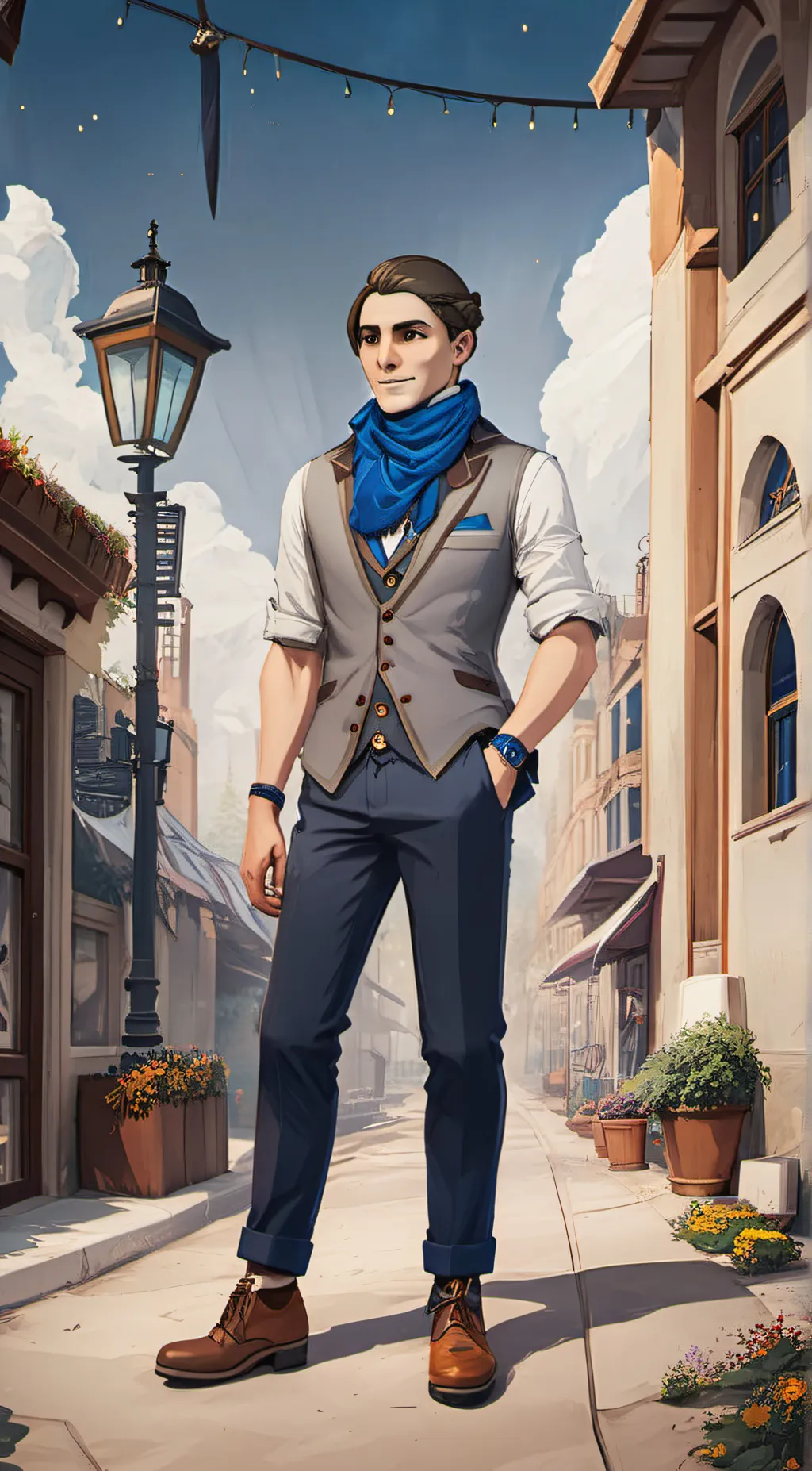 ai character: Mr. Wilson  background